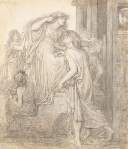 Mary Magdalene at the Door of Simon the Pharisee – Compositional Study