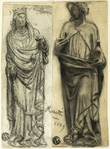 Two Studies of Medieval Sculpture