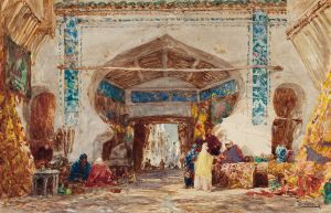 Bazar à Constantinople