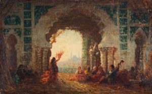 Sérail à Constantinople, la danse de l’almée