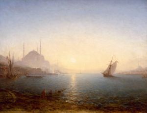 Constantinople, Sainte-Sophie Au Soleil Levant