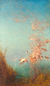 Envol De Flamants Roses, Étang De Vaccarès