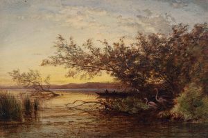 La Camargue, Coucher De Soleil