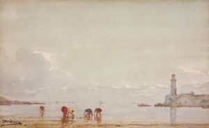 Pêcheurs De Coquillages À Antibes