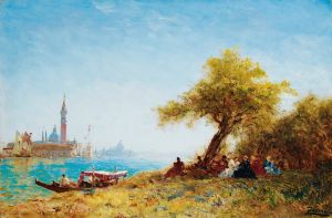 Resting In The Countryside Near venice
