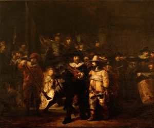 La Ronde de nuit, d’après Rembrandt