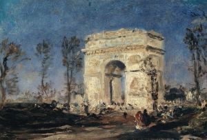 L’Arc de Triomphe de l’Etoile, 8ème arrondissement.