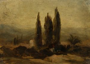 Les trois cyprès
