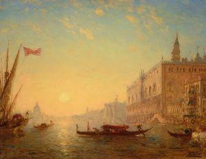 Le bassin, vu du quai des Esclavons