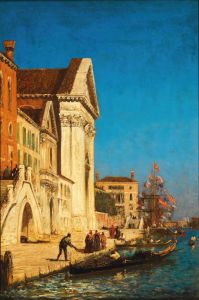 Venice, Canale della Giudecca near the Church of Santa Maria del Rosario