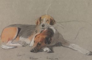 Hounds; Fleur and Frogmore