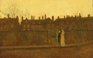 In the golden gloaming