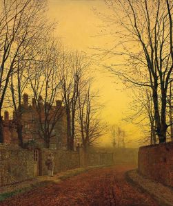 An autumn lane
