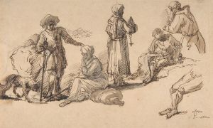 Studies for Standing and Seated Figures