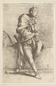 Soldier, Seated
