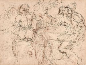 Personnages autour d’une table