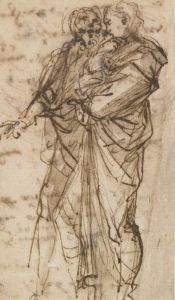 Two Standing Figures