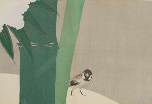 Bamboo in Snow