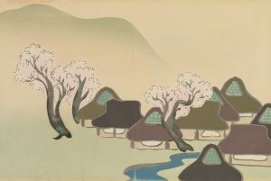 Farming Village in Spring