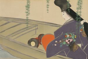 Asazuma in Her Boat