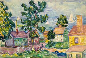 New England Coastal Village