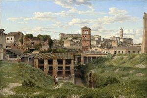 View of the Cloaca Maxima,Rome