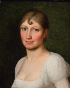 Christine Rebekka Eckersberg, f. Hyssing, kunstnerens første hustru