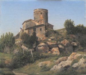 A Building near Tor di Quinto outside Rome