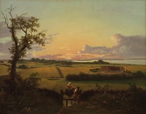 Landscape with a Stile. The Isle of Møn