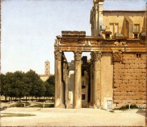 View of the Via Sacra, Rome