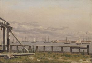 View from the Lime-kilns in Copenhagen