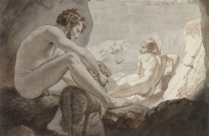 Odysseus flygter fra Polyfem