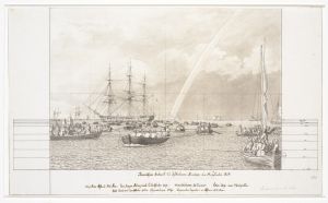 Thorvaldsens ankomst og modtagelse på Københavns red den 17 september 1838