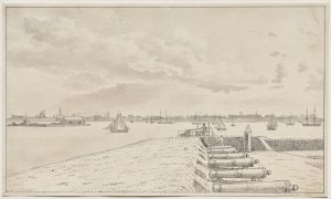 View from the Battery toward the City