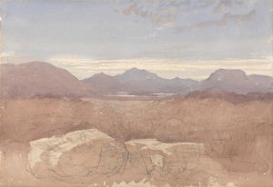 A Mountainous View, North Wales
