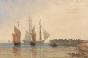 Entrance to Calais Harbour