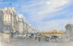 Pont Neuf from the Quai de l’Ecole, Paris