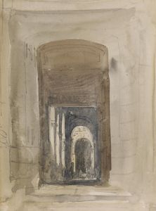 Study For The Door Of The Church Of Saint-Roch, Paris