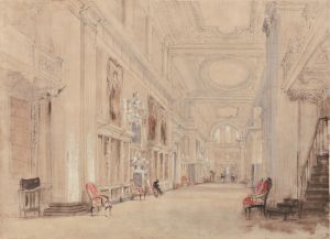 Long Library at Blenheim Palace
