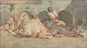 Camels Reposing, Tangiers