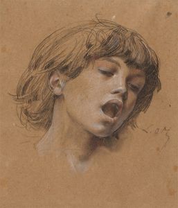 Head of a Boy Singing