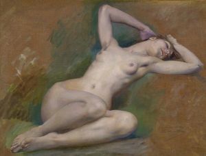 Study For The Figure Of ‘spring’ At L’opéra Comique, Paris