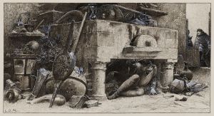 Les deux hommes vêtus de noir