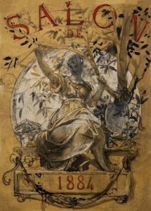 Salon de 1884, projet de couverture