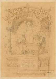 Page de couverture pour la mélodie Le sommeil de Jésus