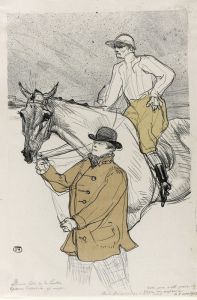 The Jockey Going to the Post