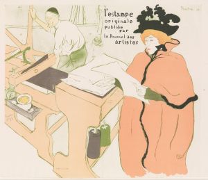 Cover for L’Estampe originale, Album I, publiée par les Journal des Artistes