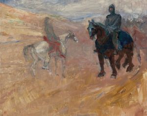 Deux Chevaliers En Armure