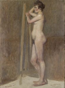 Nu dans l’atelier