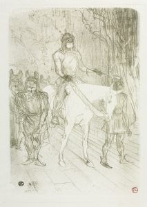 Entrée de Brasseur, dans Chilpéric